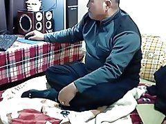 Alvöru eldri, asískt mellu.