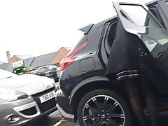 Co aðgerð bílastæðinu milf heitt fæturna